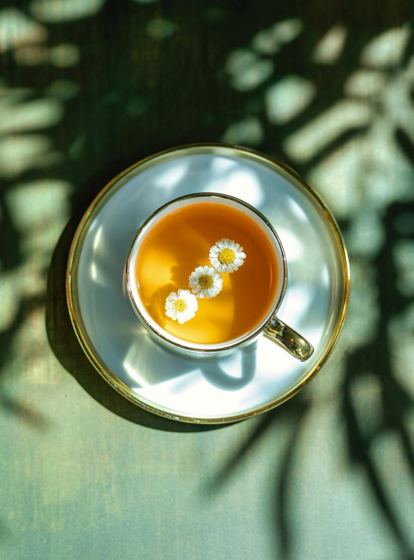 Tea application for beverage flavors