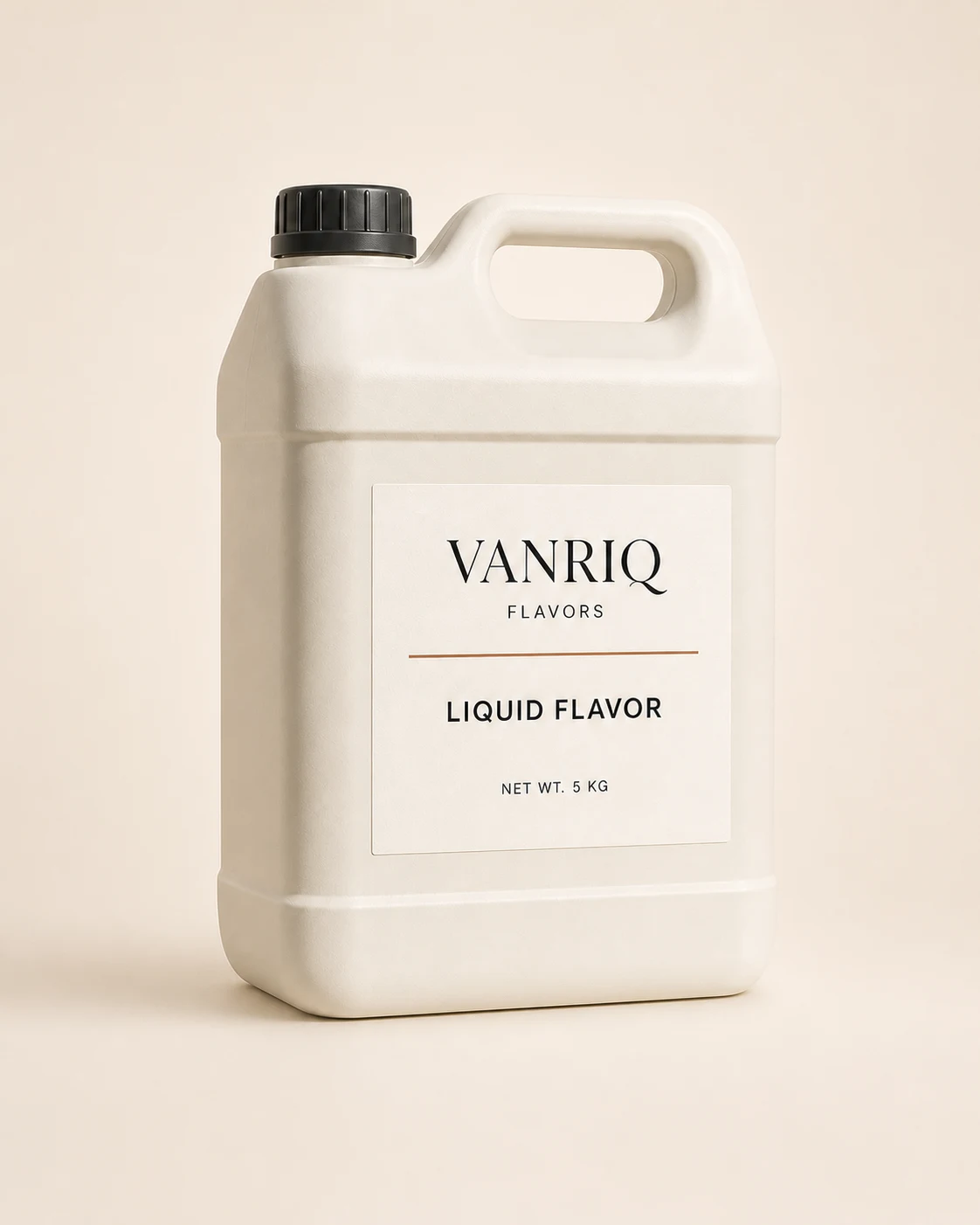 Vanriq Flavors 5 kilogram liquid flavor container